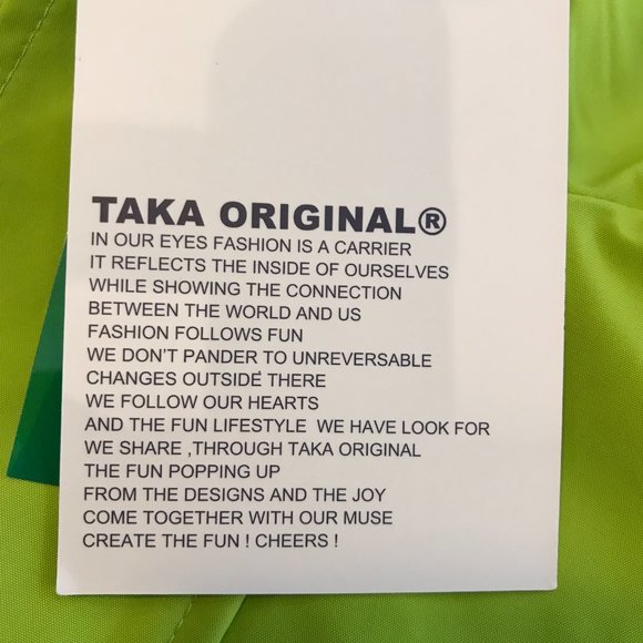 Taka Hayashi TAKA Original daisy floral fleece reversible jacket NEW! With Tags - Picture 6 of 10